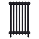 Emmeline I - Astral Grey Dark Cast Iron Column Radiator H807mm x W496mm 1 Column - Wall Hung