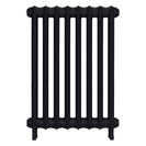 Emmeline I - Astral Grey Dark Cast Iron Column Radiator H807mm x W562mm 1 Column - Wall Hung