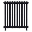 Emmeline II - Astral Grey Dark Cast Iron Column Radiator H813mm x W695mm 2 Column - Wall Hung