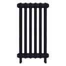 Emmeline II - Astral Grey Dark Cast Iron Column Radiator H813mm x W429mm 2 Column - Wall Hung
