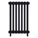Emmeline II - Astral Grey Dark Cast Iron Column Radiator H813mm x W496mm 2 Column - Wall Hung