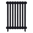 Emmeline II - Astral Grey Dark Cast Iron Column Radiator H813mm x W562mm 2 Column - Wall Hung
