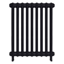 Emmeline II - Astral Grey Dark Cast Iron Column Radiator H813mm x W629mm 2 Column - Wall Hung