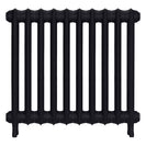 Emmeline III - Astral Grey Dark Cast Iron Column Radiator H616mm x W695mm 3 Column - Wall Hung