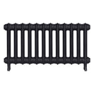 Emmeline III - Astral Grey Dark Cast Iron Column Radiator H416mm x W828mm 3 Column - Wall Hung
