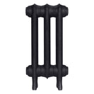 Emmeline III - Astral Grey Dark Cast Iron Column Radiator H416mm x W230mm 3 Column - Wall Hung