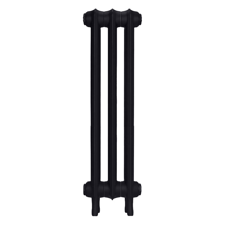 Emmeline III - Astral Grey Dark Cast Iron Column Radiator H816mm x W230mm 3 Column - Wall Hung