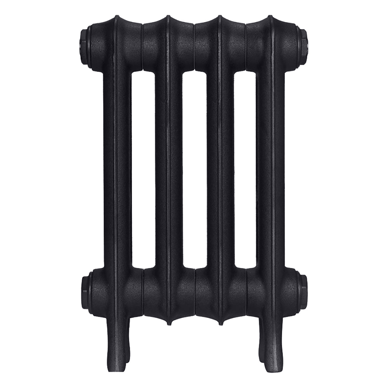 Emmeline III - Astral Grey Dark Cast Iron Column Radiator H416mm x W296mm 3 Column - Wall Hung