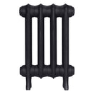 Emmeline III - Astral Grey Dark Cast Iron Column Radiator H416mm x W296mm 3 Column - Wall Hung