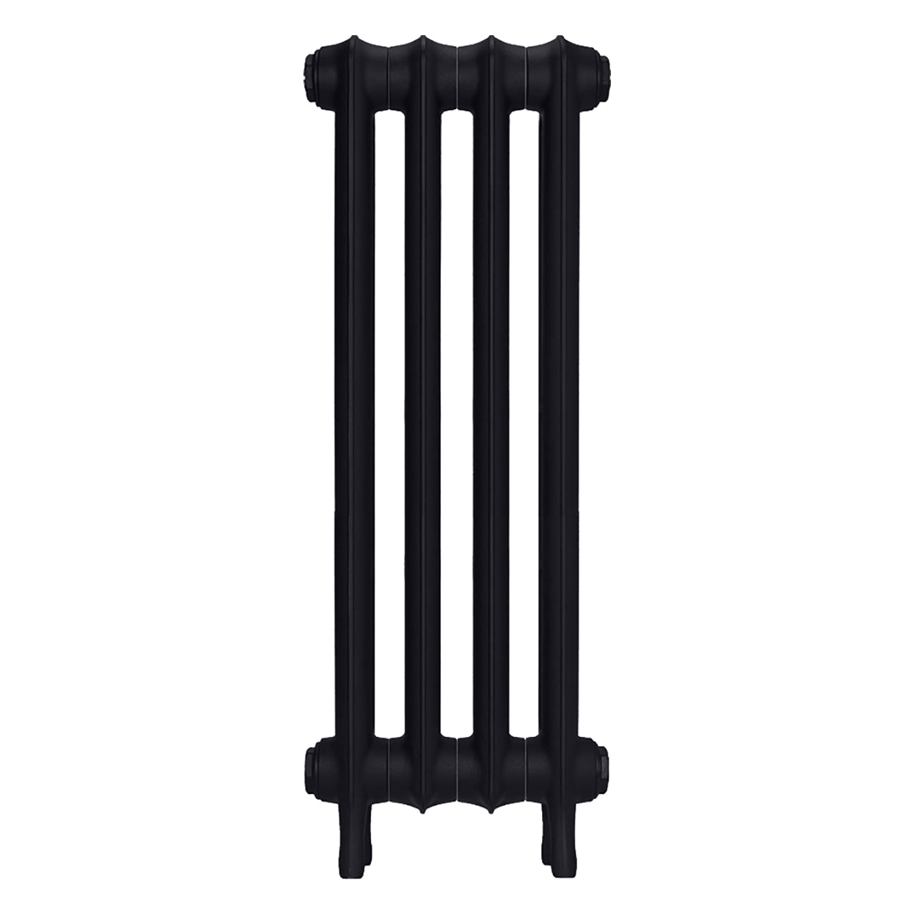 Emmeline III - Astral Grey Dark Cast Iron Column Radiator H816mm x W296mm 3 Column - Wall Hung