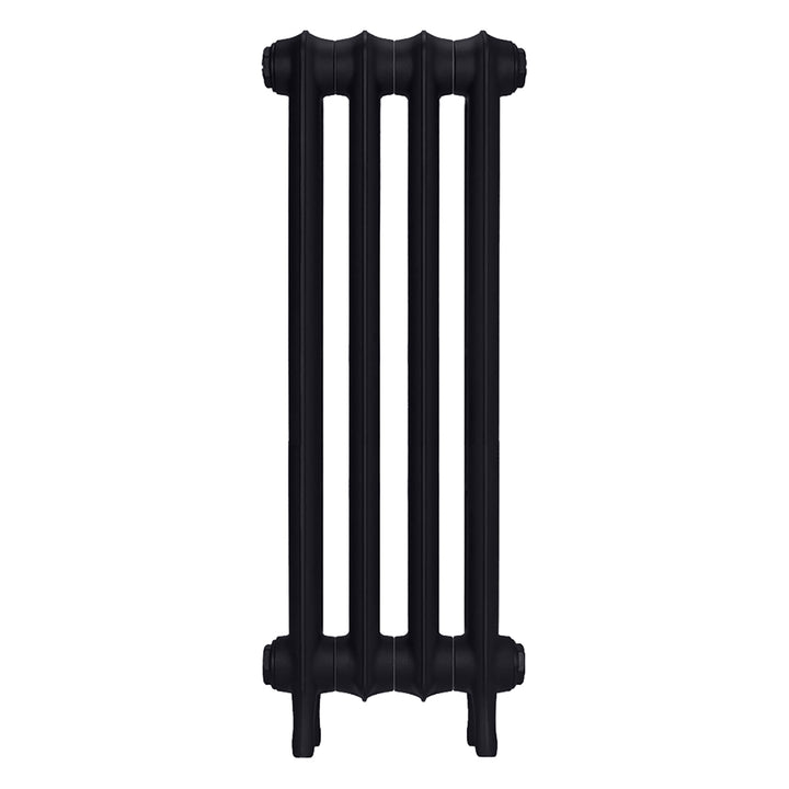 Emmeline III - Astral Grey Dark Cast Iron Column Radiator H816mm x W296mm 3 Column - Wall Hung