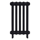 Emmeline III - Astral Grey Dark Cast Iron Column Radiator H616mm x W363mm 3 Column - Wall Hung