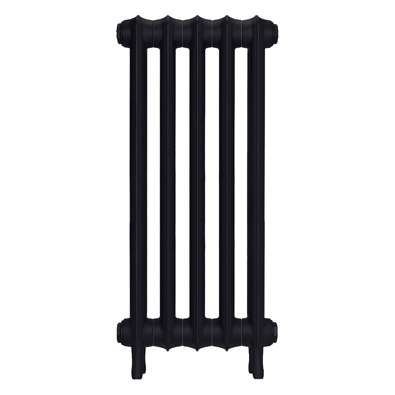 Emmeline III - Astral Grey Dark Cast Iron Column Radiator H816mm x W363mm 3 Column - Wall Hung