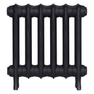 Emmeline III - Astral Grey Dark Cast Iron Column Radiator H416mm x W429mm 3 Column - Wall Hung