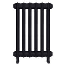 Emmeline III - Astral Grey Dark Cast Iron Column Radiator H616mm x W429mm 3 Column - Wall Hung