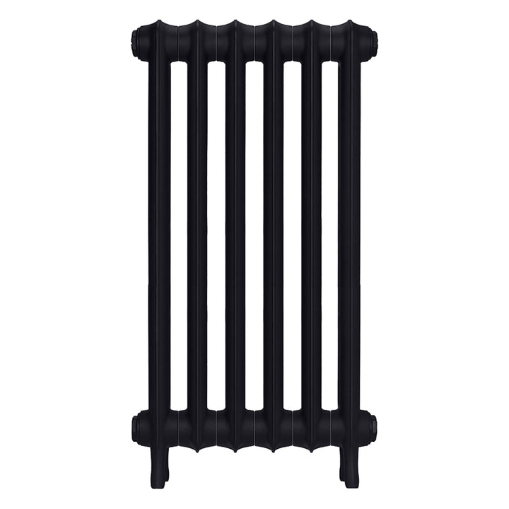 Emmeline III - Astral Grey Dark Cast Iron Column Radiator H816mm x W429mm 3 Column - Wall Hung