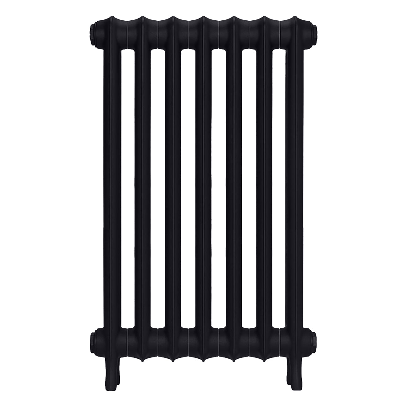 Emmeline III - Astral Grey Dark Cast Iron Column Radiator H816mm x W496mm 3 Column - Wall Hung