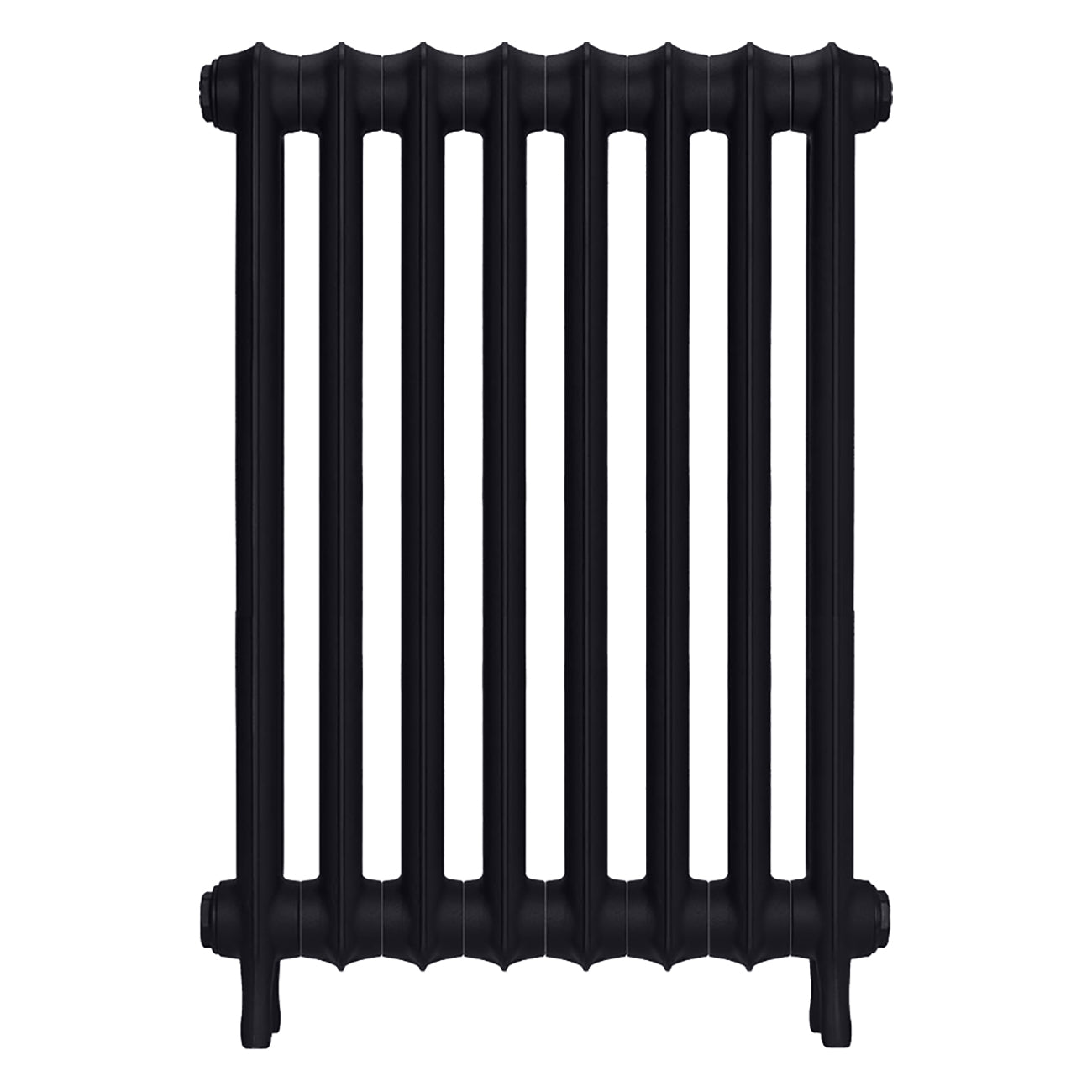 Emmeline III - Astral Grey Dark Cast Iron Column Radiator H816mm x W562mm 3 Column - Wall Hung