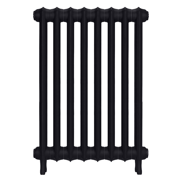 Emmeline III - Astral Grey Dark Cast Iron Column Radiator H816mm x W562mm 3 Column - Wall Hung