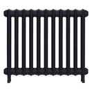 Emmeline I - Astral Grey Mid Cast Iron Column Radiator H607mm x W762mm 1 Column - Wall Hung