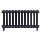 Emmeline I - Astral Grey Mid Cast Iron Column Radiator H407mm x W828mm 1 Column - Wall Hung