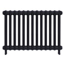 Emmeline I - Astral Grey Mid Cast Iron Column Radiator H607mm x W895mm 1 Column - Wall Hung