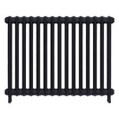 Emmeline I - Astral Grey Mid Cast Iron Column Radiator H807mm x W1028mm 1 Column - Wall Hung