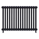 Emmeline I - Astral Grey Mid Cast Iron Column Radiator H807mm x W1094mm 1 Column - Wall Hung