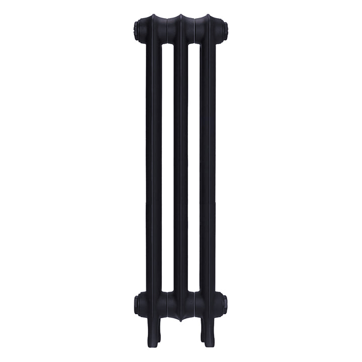 Emmeline I - Astral Grey Mid Cast Iron Column Radiator H807mm x W230mm 1 Column - Wall Hung