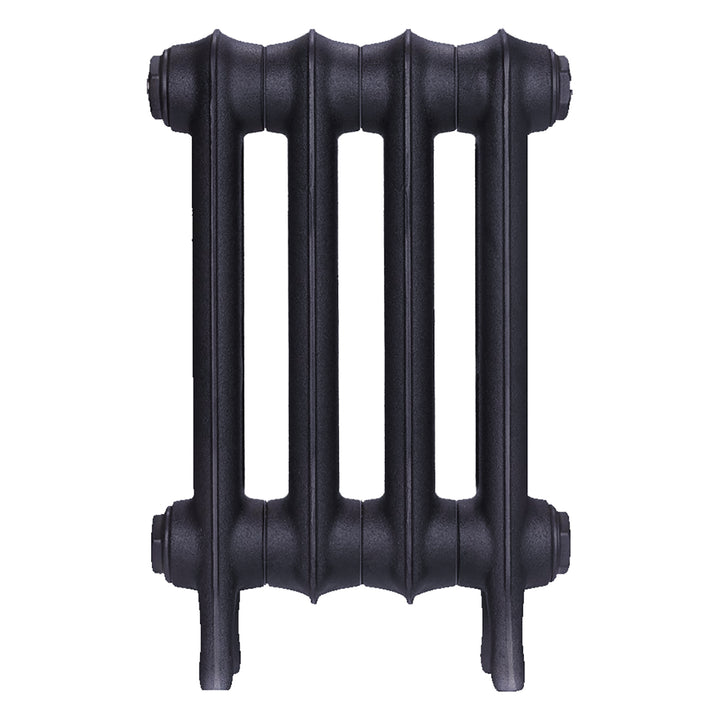 Emmeline I - Astral Grey Mid Cast Iron Column Radiator H407mm x W296mm 1 Column - Wall Hung