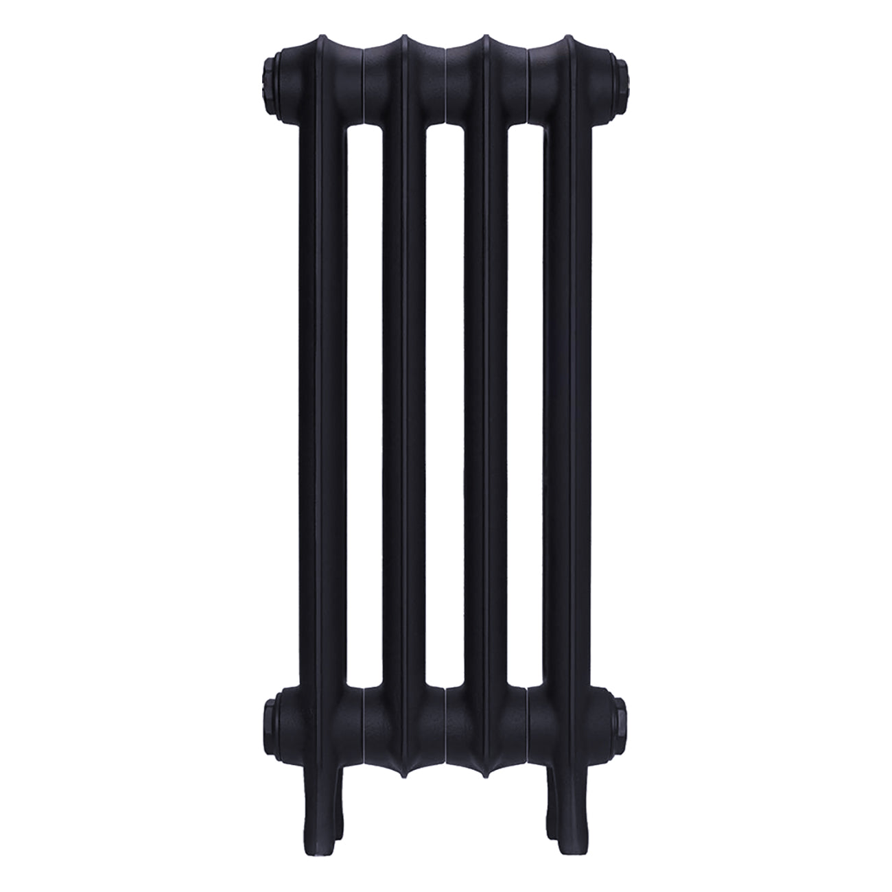 Emmeline I - Astral Grey Mid Cast Iron Column Radiator H607mm x W296mm 1 Column - Wall Hung