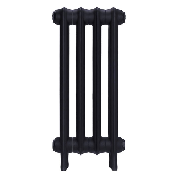 Emmeline I - Astral Grey Mid Cast Iron Column Radiator H607mm x W296mm 1 Column - Wall Hung