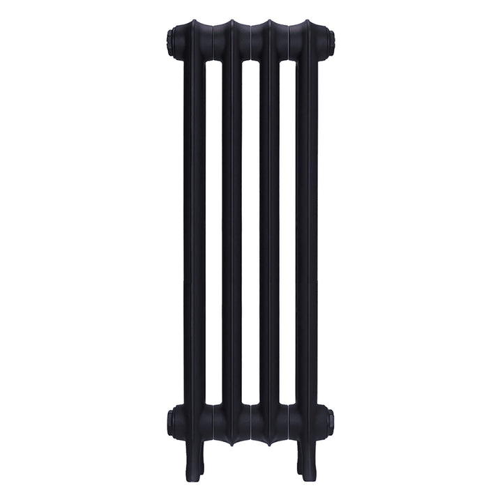 Emmeline I - Astral Grey Mid Cast Iron Column Radiator H807mm x W296mm 1 Column - Wall Hung