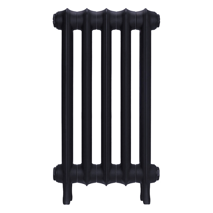 Emmeline I - Astral Grey Mid Cast Iron Column Radiator H607mm x W363mm 1 Column - Wall Hung