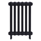 Emmeline I - Astral Grey Mid Cast Iron Column Radiator H607mm x W429mm 1 Column - Wall Hung