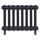 Emmeline I - Astral Grey Mid Cast Iron Column Radiator H407mm x W562mm 1 Column - Wall Hung