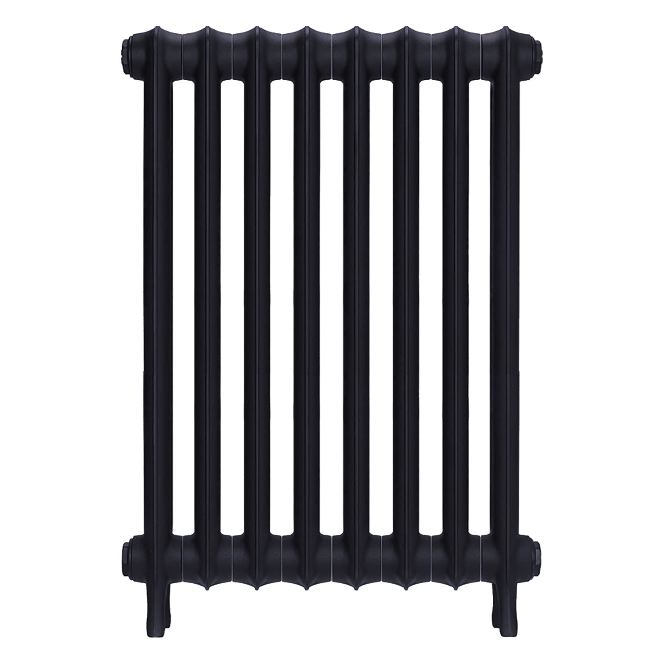 Emmeline I - Astral Grey Mid Cast Iron Column Radiator H807mm x W562mm 1 Column - Wall Hung