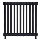 Emmeline II - Astral Grey Mid Cast Iron Column Radiator H813mm x W762mm 2 Column - Wall Hung
