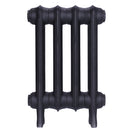 Emmeline II - Astral Grey Mid Cast Iron Column Radiator H413mm x W296mm 2 Column - Wall Hung
