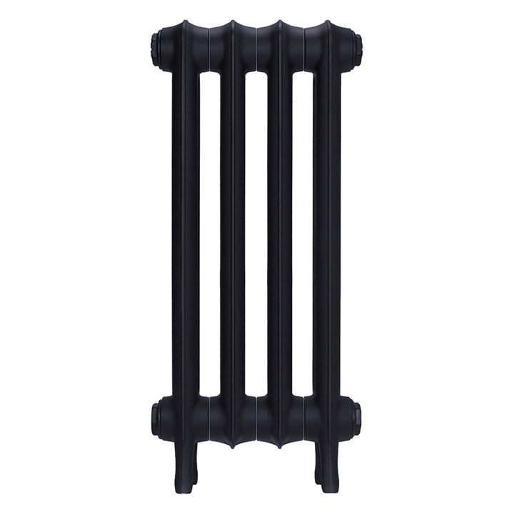Emmeline II - Astral Grey Mid Cast Iron Column Radiator H613mm x W296mm 2 Column - Wall Hung
