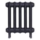 Emmeline II - Astral Grey Mid Cast Iron Column Radiator H413mm x W363mm 2 Column - Wall Hung