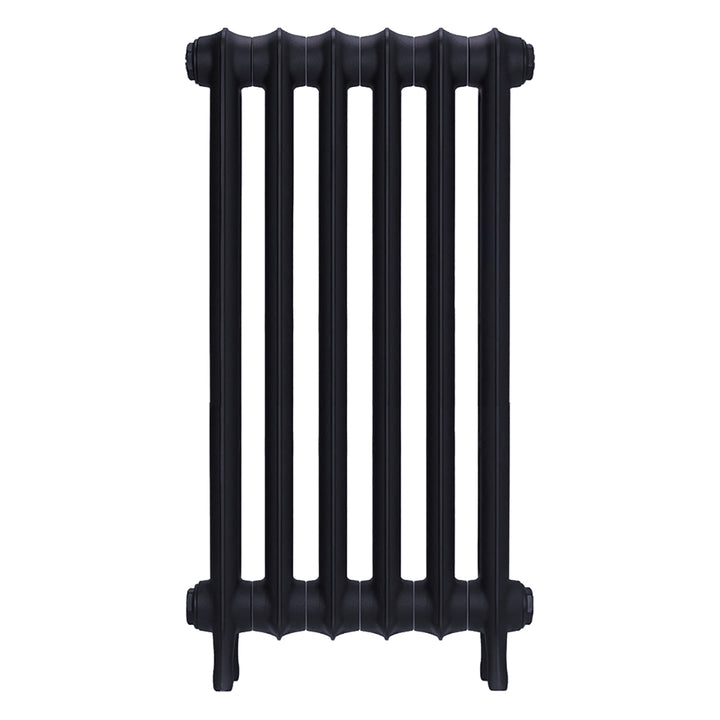 Emmeline II - Astral Grey Mid Cast Iron Column Radiator H813mm x W429mm 2 Column - Wall Hung