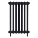 Emmeline II - Astral Grey Mid Cast Iron Column Radiator H813mm x W496mm 2 Column - Wall Hung