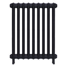 Emmeline II - Astral Grey Mid Cast Iron Column Radiator H813mm x W629mm 2 Column - Wall Hung