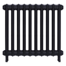 Emmeline III - Astral Grey Mid Cast Iron Column Radiator H616mm x W695mm 3 Column - Wall Hung