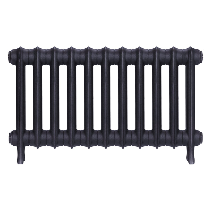 Emmeline III - Astral Grey Mid Cast Iron Column Radiator H416mm x W762mm 3 Column - Wall Hung