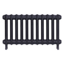 Emmeline III - Astral Grey Mid Cast Iron Column Radiator H416mm x W762mm 3 Column - Wall Hung