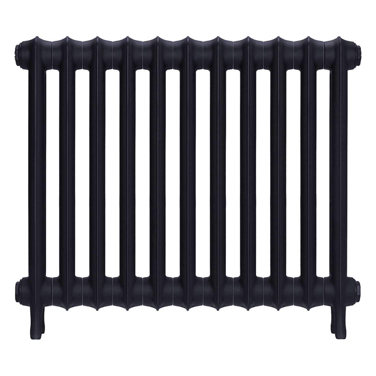 Emmeline III - Astral Grey Mid Cast Iron Column Radiator H616mm x W762mm 3 Column - Wall Hung