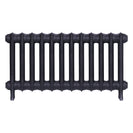 Emmeline III - Astral Grey Mid Cast Iron Column Radiator H416mm x W828mm 3 Column - Wall Hung