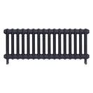 Emmeline III - Astral Grey Mid Cast Iron Column Radiator H416mm x W1094mm 3 Column - Wall Hung